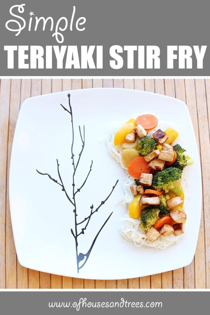 Simple Teriyaki Stir Fry | A super simple, super delicious, super nutritious version of a healthy veggie stir fry that's easy to customize. Let the sauté-ing begin!