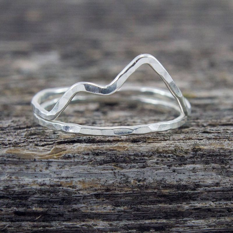 If you love nature and you love jewelry, then there's no question about it - you'll love these nine handmade pieces of nature-inspired jewelry! Like this handmade mountain ring.