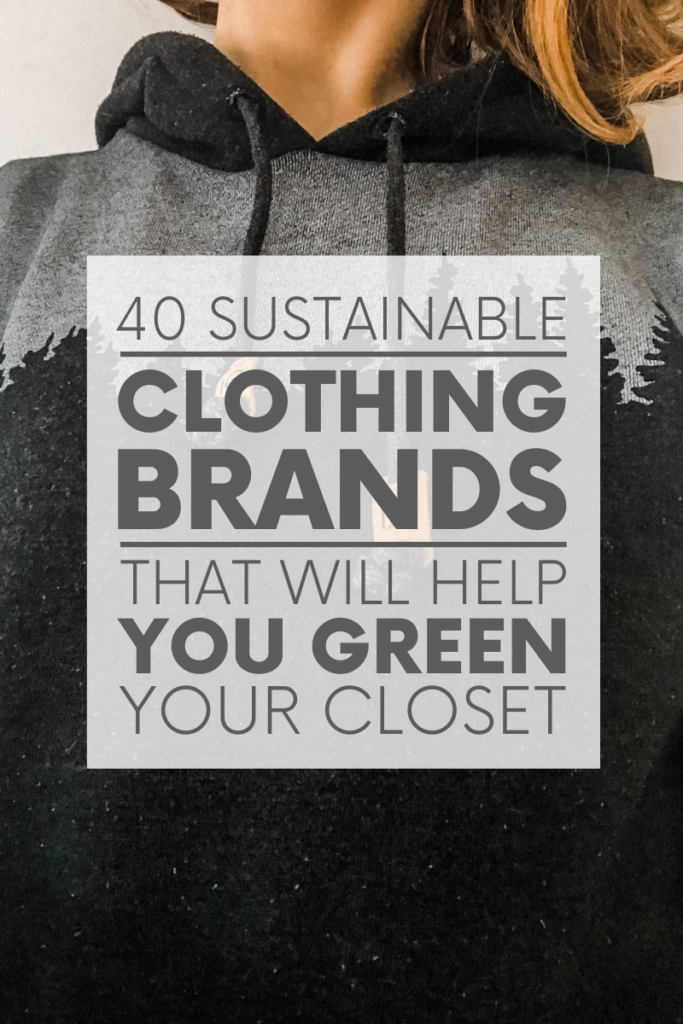 40 Sustainable Clothing Brands