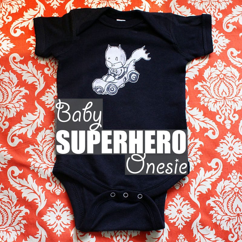 Baby Superhero Onesie | Baby Superhero Onesie by Of Houses and Trees