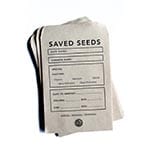 Every eco-friendly garden needs seed saving packets.