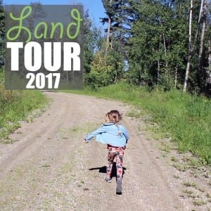 Land Tour by Of Houses and Trees | Welcome to my land tour! We're building a house here, but for now it's just 40 acres of rolling hills, trees and undergrowth in central Alberta, Canada.