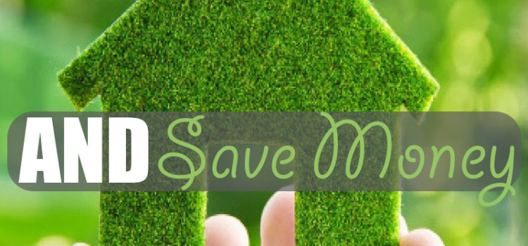 Here are five ways you can green your home and save a few dollars all at the same time, including shopping secondhand, cleaning with vinegar and... sharing!