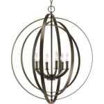 Eco-friendly lighting - Energy Star rated orb pendant.