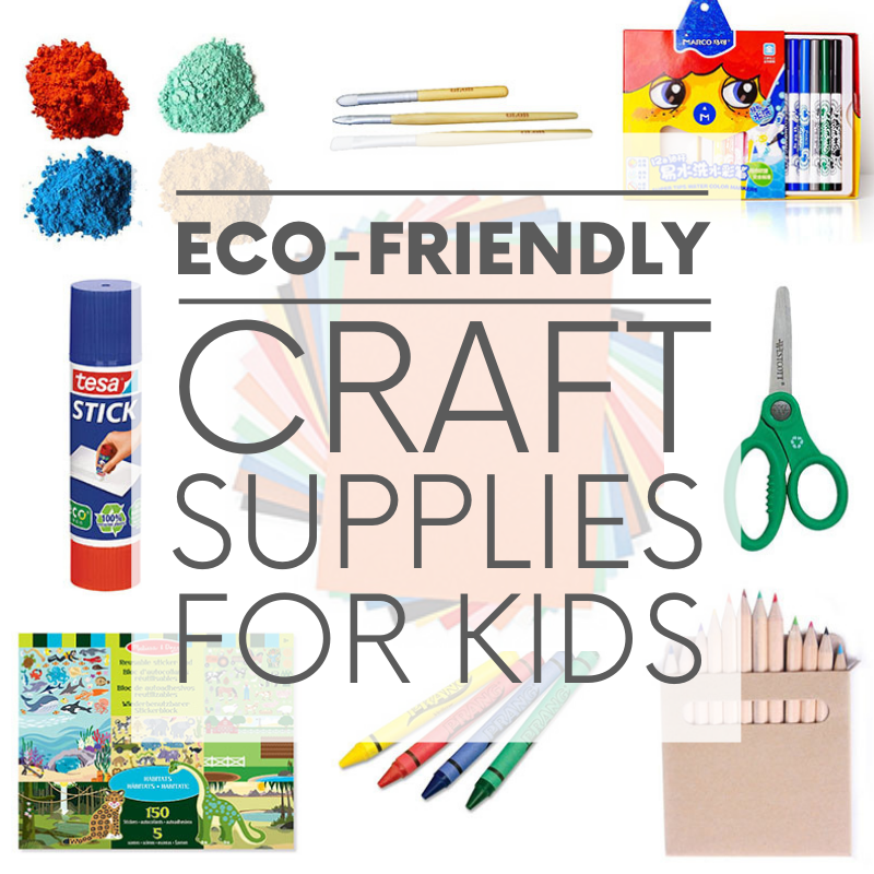 Toxin Free Craft Supplies for Kids' Art - Healthy House on the Block