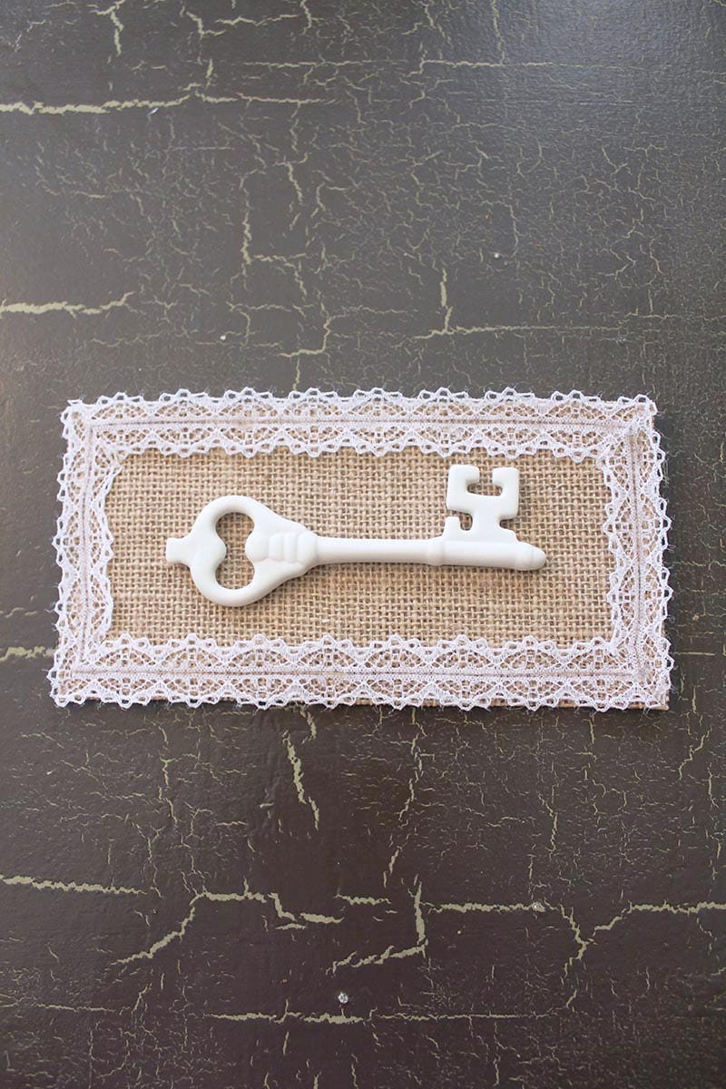 If you're looking for eco-friendly DIY projects, try this vintage-inspired mounted key art. Even the smallest eco-friendly projects make a difference. 