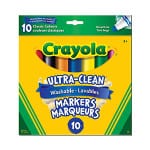 Green your school year by investing in eco-friendly school supplies - including Crayola markers, which are partially made with recycled content.
