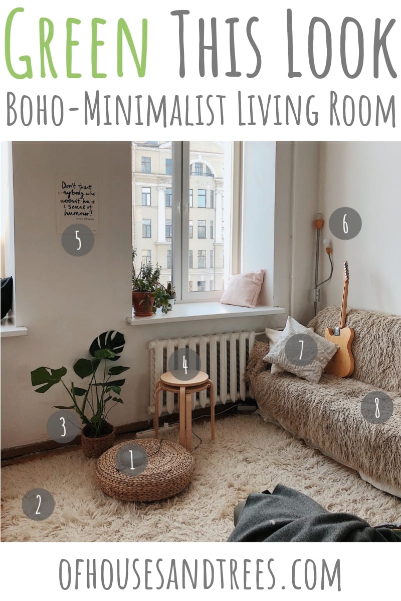 Bohemian Decor Ideas Green This Look Boho Minimalist Living Room