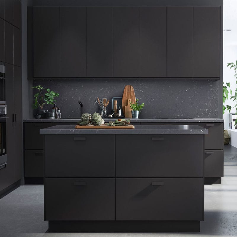 Ikea has come out with the perfect cabinets for an eco-friendly kitchen - they're made from recycled plastic bottles!
