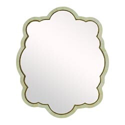 Think eco-friendly decor only works in bohemian or rustic-styled rooms? Think again! This vintage mirror from Chairish is perfect for an eco-maximalist living space.