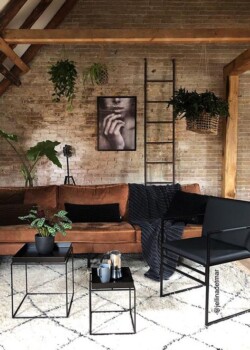 Image Credit: Jellina Detmar Think eco-friendly decor only works in bohemian or rustic-styled rooms? Think again! Here are three tips on greening ANY decor style - including industrial!