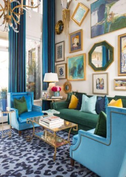 Image Credit: IBB Designs Think eco-friendly decor only works in bohemian or rustic-styled rooms? Think again! Here are three tips on greening ANY decor style - including maximalism!